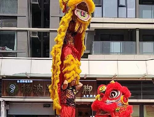 开业庆典舞狮庆祝